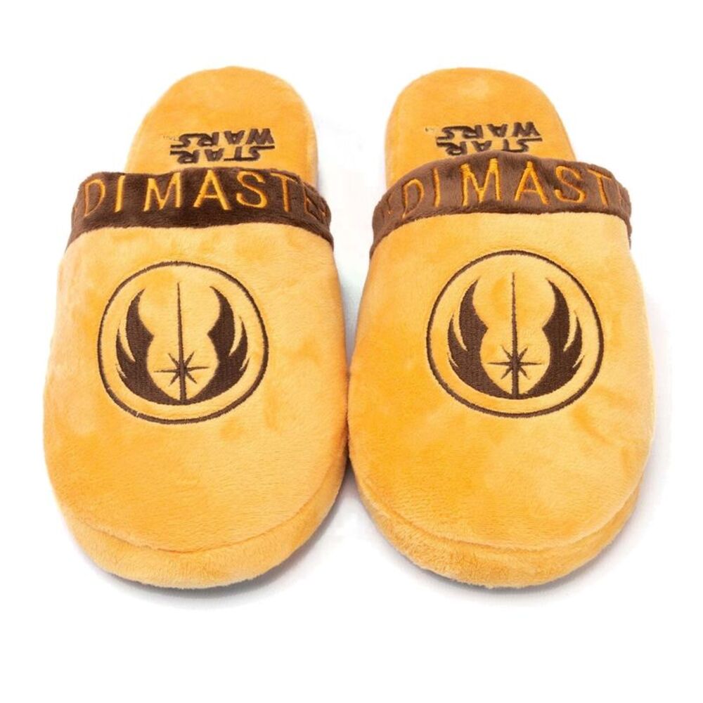Star Wars Mens Jedi Master Slippers / Brown